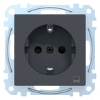 Mert MEG 2350-0414 SCHUKO-Steckdose+Kz Computer BRS StK anthrazit System M