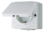 Jung 621 W-1 SCHUKO®-Steckdose 16 A 250V IP44 WG600