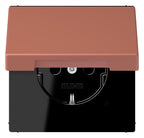 Jung LC1520BFKIKL236 SCHUKO Steckd.KI m. Klappdeckel LC32121