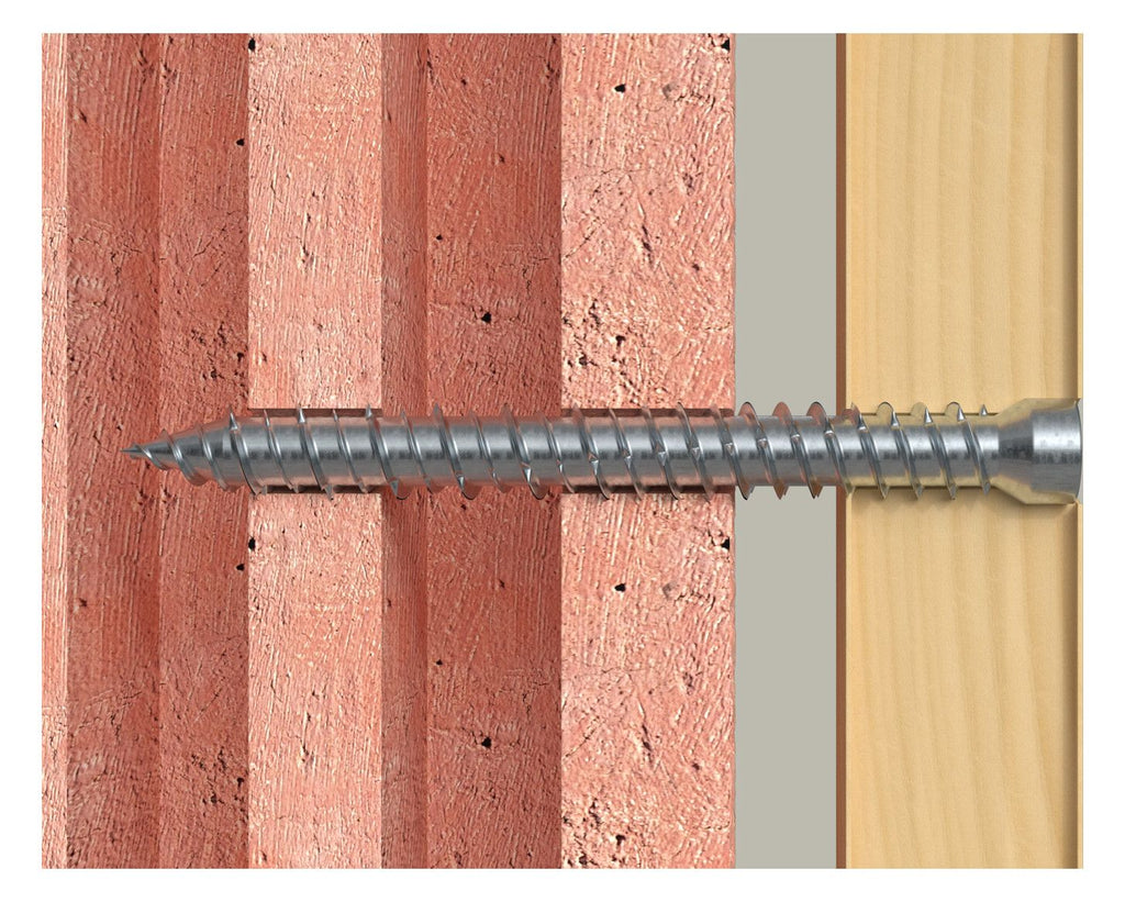 Fischer 532909 Fensterrahmenschraube FFSZ 7,5x82 Zylinderkopf