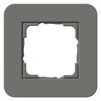 GIRA 0211423 Abdeckrahmen 1fach E3 Dunkelgrau/Anthrazit Soft-Touch
