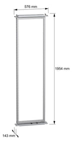 Schneider NSYRSW640 SF/SM 19z-Rahmen schwenkbar 2000x600mm 40M