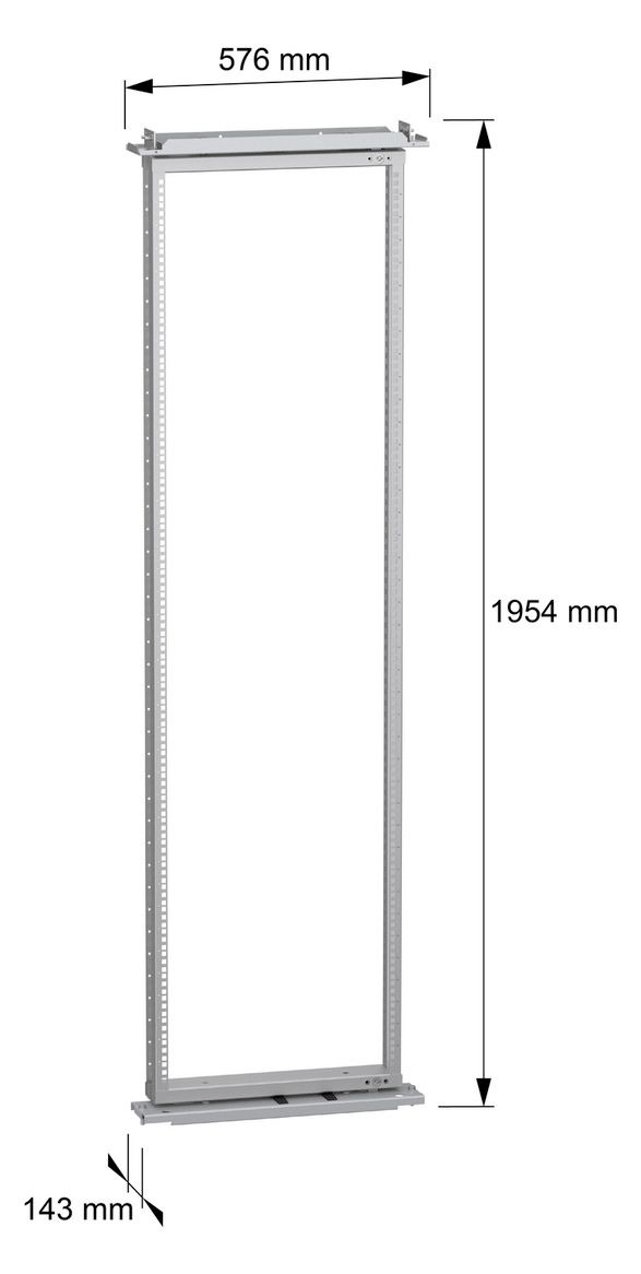 Schneider NSYRSW640 SF/SM 19z-Rahmen schwenkbar 2000x600mm 40M