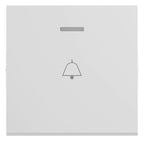 Legrand 765115 SEANO Wippe beleuchtet m. Symbol Klingel Farbausführung Ultraweiß