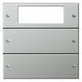GIRA 2142601 Wippenset 2fach Plus System 55 Edelstahl