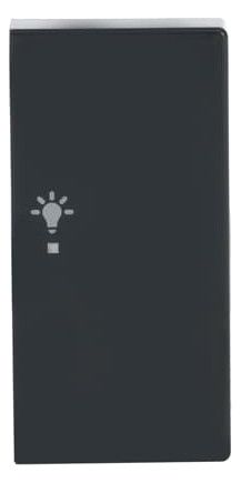 BJ 6231-22-81 Wippe rechts 2-fach Licht Busch-free@home anthrazit