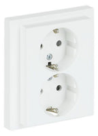 BJ 202 EUJB-884 SCHUKO® Doppelsteckdose volle Abdeckung EBS