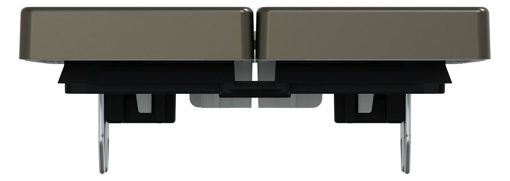 Mert MEG 3420-6052 Doppelwippe Kontroll fenster Mocca metallic