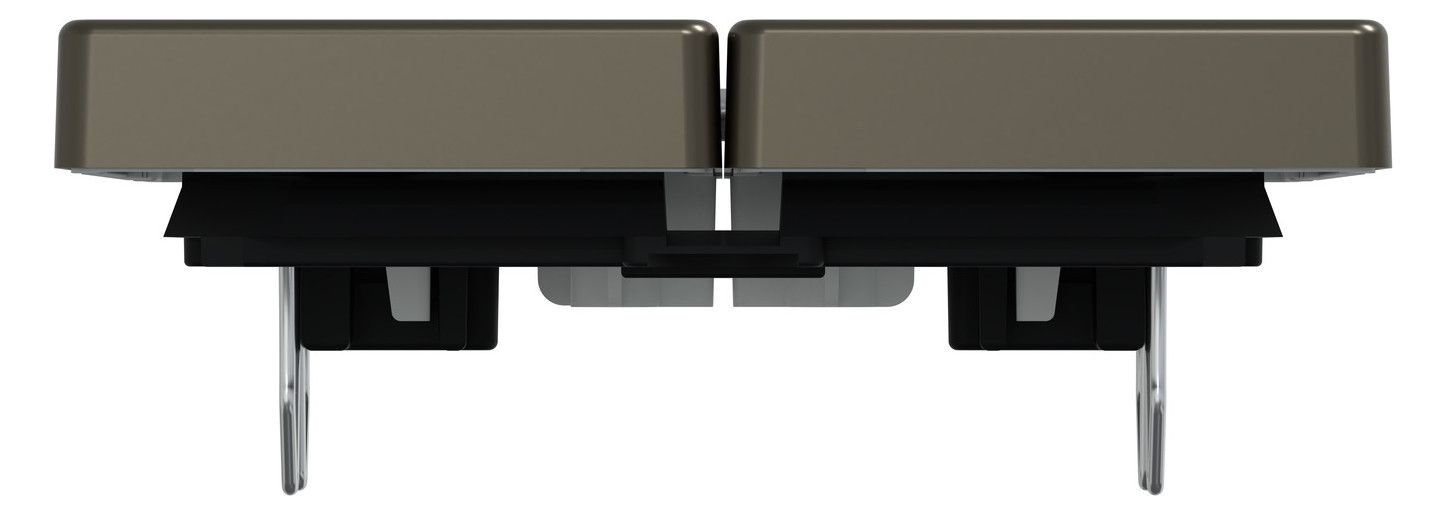 Mert MEG 3420-6052 Doppelwippe Kontroll fenster Mocca metallic