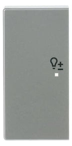 BJ 6234-21-866 Wippe/L 2f Dimmer edelstahl Busch-free@home pur Est