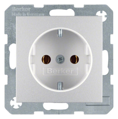 Berker 41431404 Steckdose SCHUKO B.7 alu matt