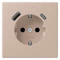 Jung LC1520-15CA240 SCHUKO-Steckd.m.USB Typ AC LC32131