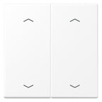 Jung LS 102 P WWM Wippe m.Pfeilsymbolen f.KNX Taster Serie LS schneeweiß matt