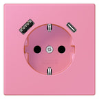 Jung LC1520-15CA246 SCHUKO-Steckd.m.USB Typ AC LC4320C