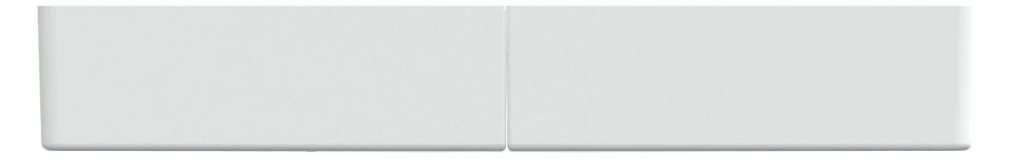 Mert MEG 5226-0325 Wippen f.Taster- Modul 2fach (Szene1/2,blank) aktivweiß