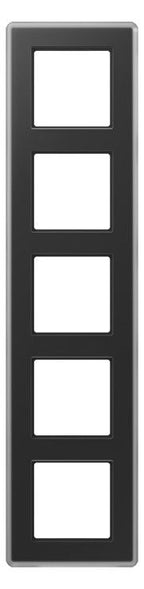 Jung AV585GLMSW Glasrahmen 5f senkr.eu.waager.e Montage Glas A VIVA sc
