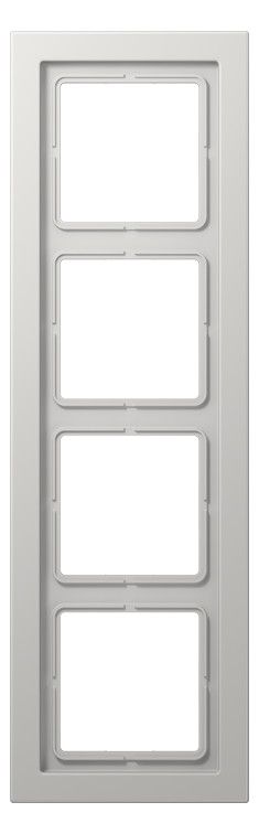 Jung LSD984LG Rahmen 4fach LS/FD-design lichtgrau