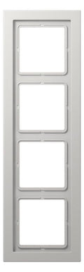 Jung LSD984LG Rahmen 4fach LS/FD-design lichtgrau