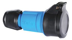 Bals 7486 Schuko-Kupplung 16A 3p IP54 blau
