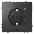 Mert MEG 2304-6034 SCHUKO-Steckdose Lichtauslass LED-Modul BRS StK Anthrazit