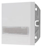 Kopp 492029000 HK07 Flächenwippe m.Beschriftungsfeld reinweiß