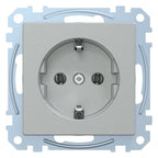 Mert MEG 2401-0460 SCHUKO-Steckdose SK aluminium System M
