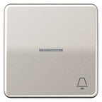 Jung CD590KO5KPT Wippe Symbol Klingel m.Lichtleiter platin