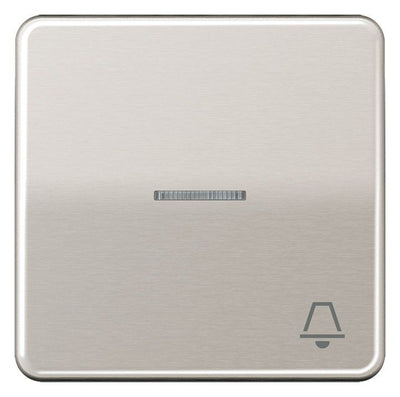 Jung CD590KO5KPT Wippe Symbol Klingel m.Lichtleiter platin