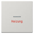 Jung LS990HLG Wippe Heizung Notschalter m.Lichtleiter lichtgrau