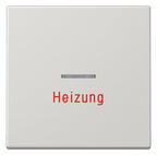 Jung LS990HLG Wippe Heizung Notschalter m.Lichtleiter lichtgrau