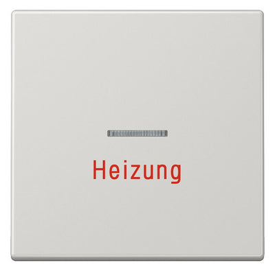 Jung LS990HLG Wippe Heizung Notschalter m.Lichtleiter lichtgrau