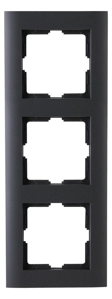 Kopp 402715069 ATHENIS Abdeckrahmen 3f anthrazit