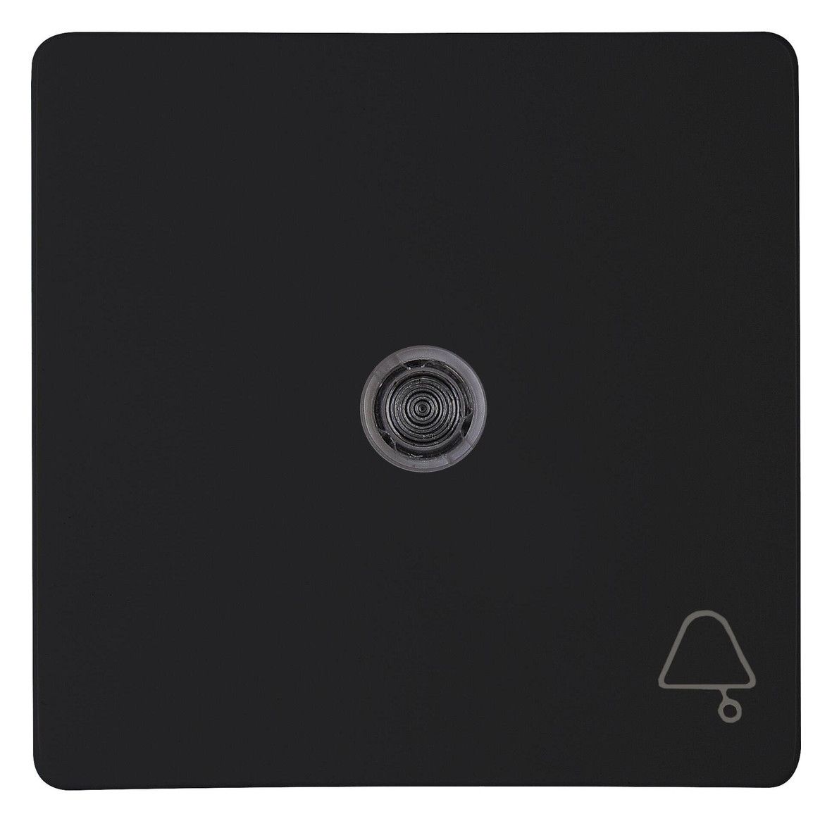 Kopp 339550009 HK05 Wippe m.Linse Symbol "Glocke" schwarz matt