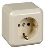 Elso 385004 Steckdose 16A CONTURA Steckklemme reinweiß