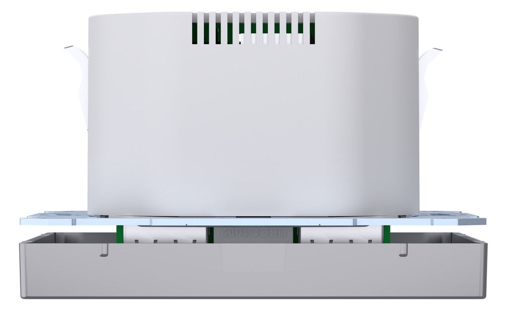 Mert MEG 2366-6036 Schuko-Steckdose m.USB Ladegerät Edelstahl