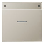 Jung ES2990NAKO5 Wippe Schriftfeld m.Lichtleiter LS Edelstahl