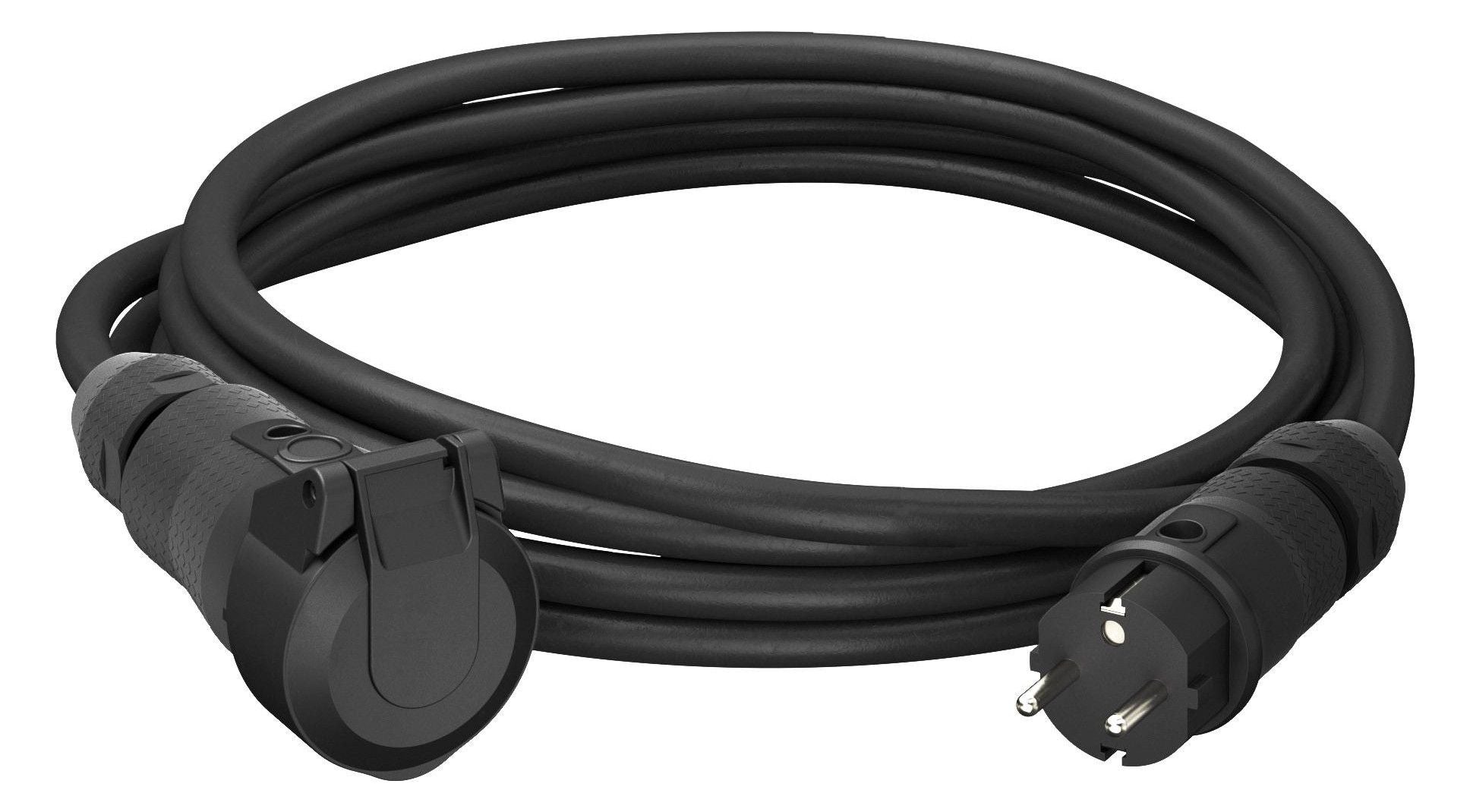 Walther 39100302050013 Schuko-Leitung Stecker u.Kupp. 16A 3P 250V IP54, 5m H07