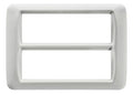 GEWISS GW22508 Abdeckrahmen System Top 12M Wolkenweiss