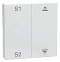 Mert MEG 5227-0325 Wippen f.Taster- Modul 2fach (Szene1/2,Auf/Ab) aktivweiß