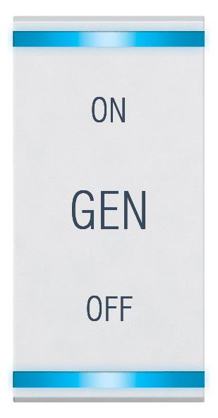 Legrand 574483 MyHOME-Wippe Symbol GEN-ON-OFF f.CREO u.GALEA LIFE 1M Weiß