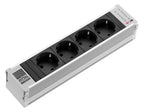 Rittal DK 7856100 PSM 4fach Schuko Einsteckmodul o.Sicherung nicht schaltb.