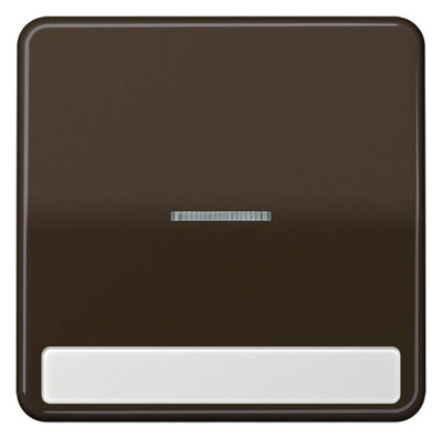 Jung CD590NAKO5BR Wippe Schriftfeld m.Lichtleiter braun