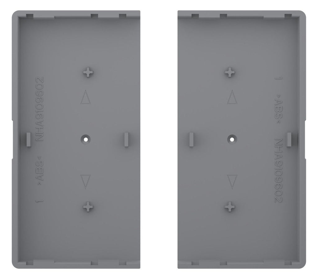 Mert MEG 5220-6050 Wippen Taster-Modul 2fach Nickelmetallic