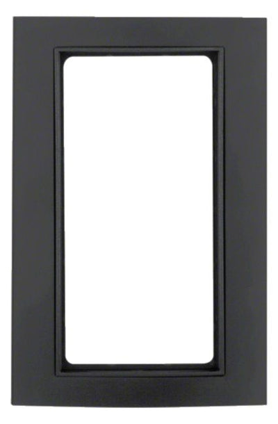 Berker 13093005 Rahmen m.großem Ausschnitt B.3 Alu schwarz/anthrazit