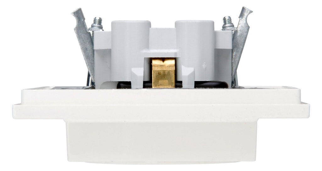Kopp 940229080 ATHENIS 2f Schuko Steckdose m.Ber.schutz reinweiß