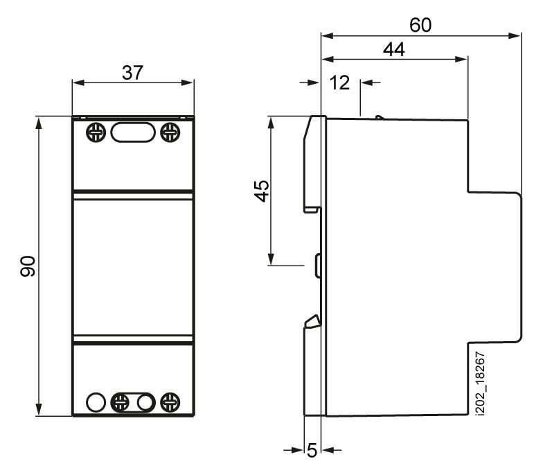 Siemens 4AC3716-0 Sicherheitstrafo 16VA Pri:AC 230V 50Hz Sek:8VAC