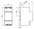 Siemens 4AC3716-0 Sicherheitstrafo 16VA Pri:AC 230V 50Hz Sek:8VAC