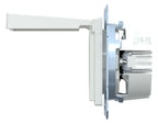 Mert MEG 2314-0325 SCHUKO-Steckdose BRS Klappd. IP44 StK aktivweiß glänz. Sys.M