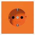 Jung LS1520BFO SCHUKO Steckdose bruchsicher orange
