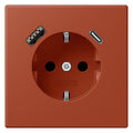 Jung LC1520-15CA232 SCHUKO-Steckd.m.USB Typ AC LC32110